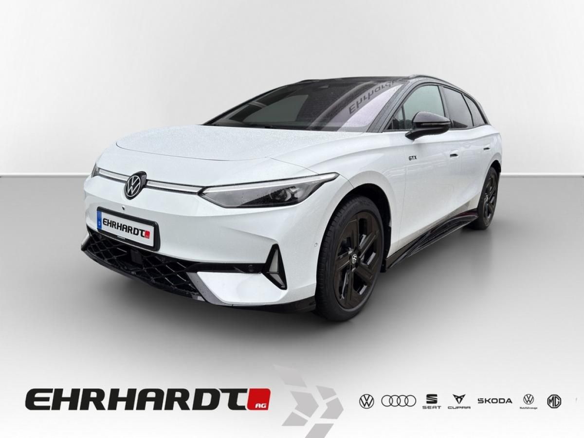 Volkswagen ID.7 GTX Tourer 4MOTION 340 PS 86 KW *AHK*NAV*DCC*PANO*WÄRMEPUMPE*73.555 € Leasing