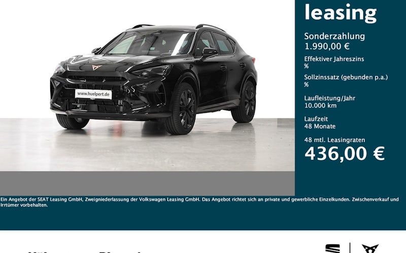 Cupra Formentor 1.5 E-HYBRID 200kW VZ Black Edition DSG 5dr Kauf