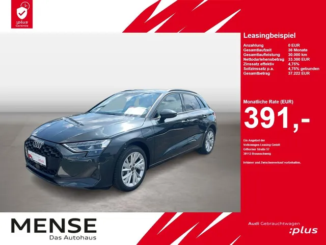 Audi A3 Sportback 40 TFSI e S tronic Sonos|HUD|ACC|LM