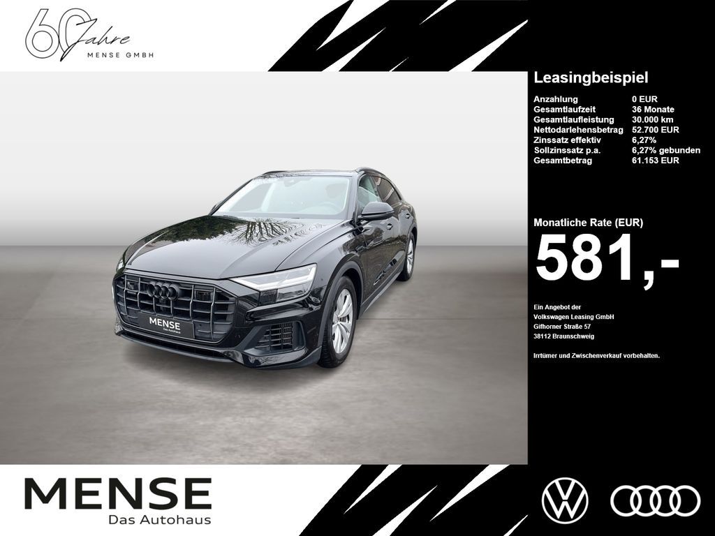 Audi Q8 55 TFSI quattro tiptronic Luft|4xSHZG|ACC|LED Leasing