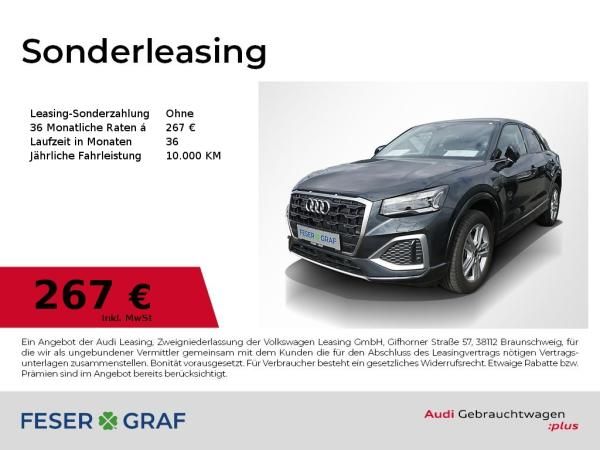 Audi Q2 30 TFSI advanced AHK Matrix Navi RüKa Sitzh. Leasing