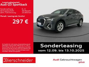 Audi Q3 Sportback 35 TFSI 2x S-Line AHK MATRIX STHZ A Leasing