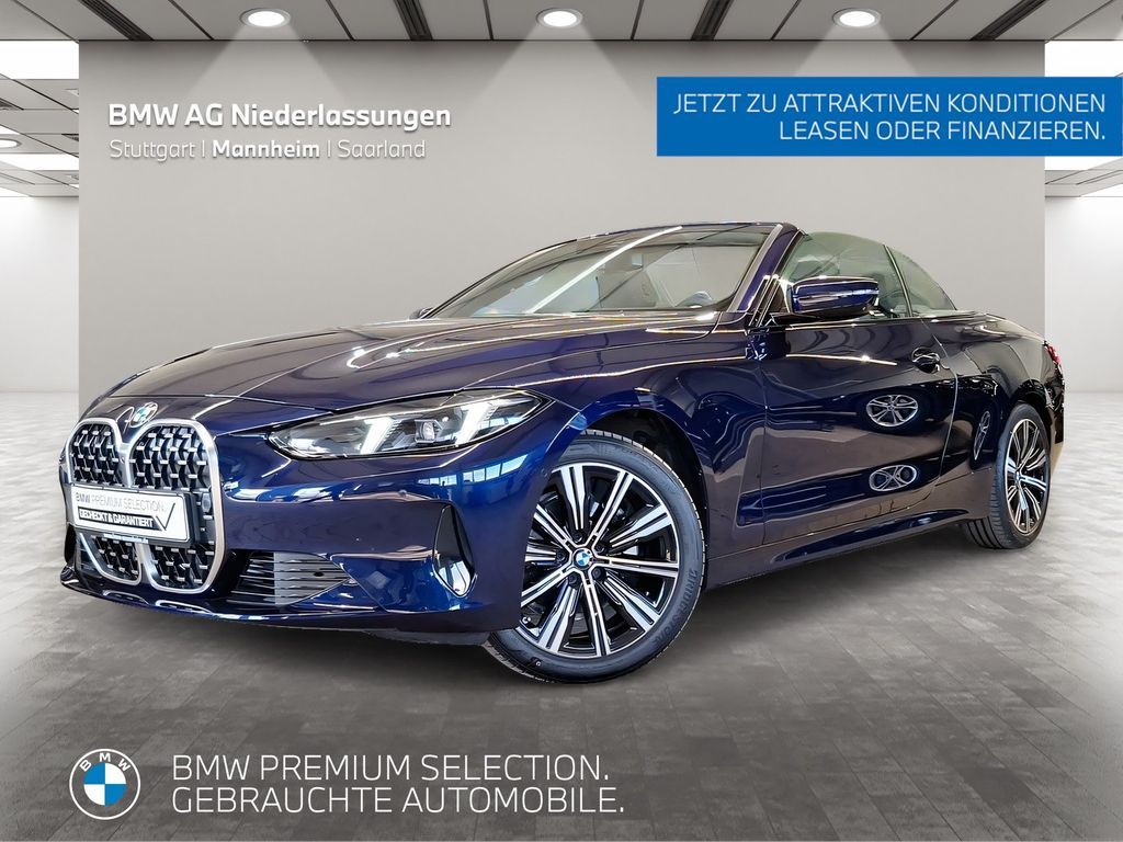 BMW 420d Cabrio LiveCockpitProf Kamera Driv.Assist Leasing