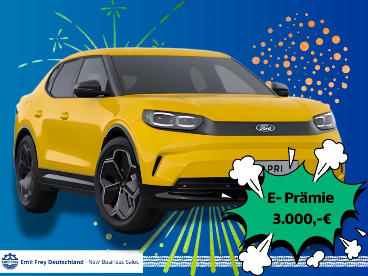 Ford Capri 52 kWh Elektromotor 125 kW (170 PS) 💶​🔋​ E Prämie Leasing