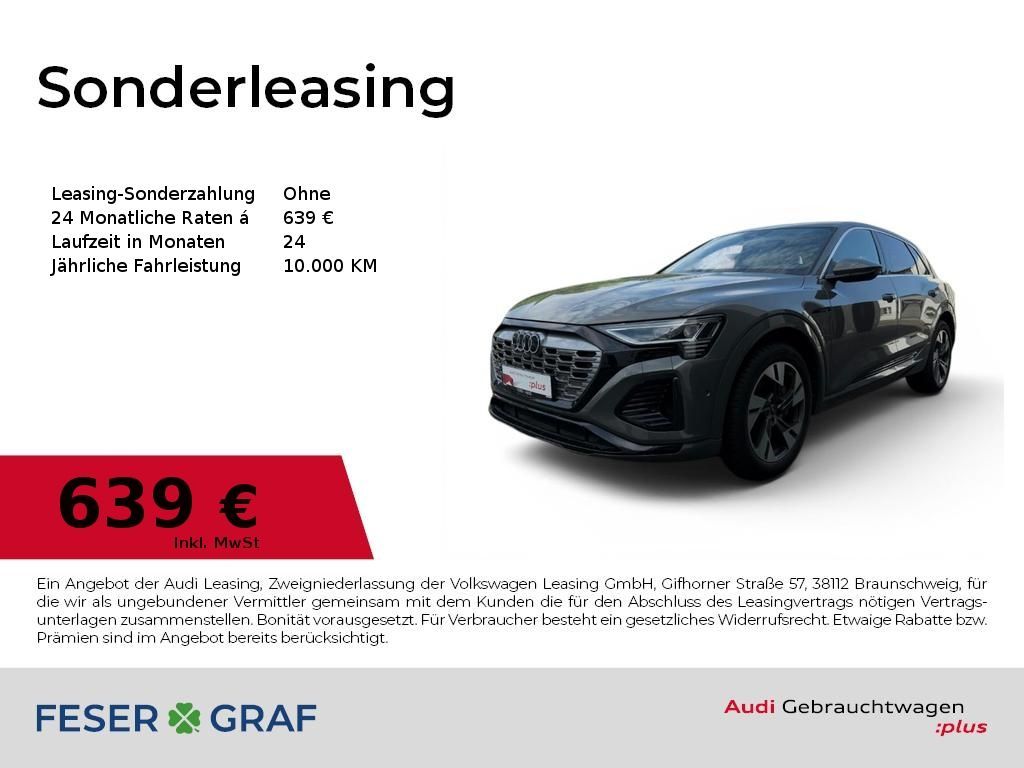 Audi Q8 e-tron S line 55 B&O/Pano/Matrix/IndiSitze/Na Leasing