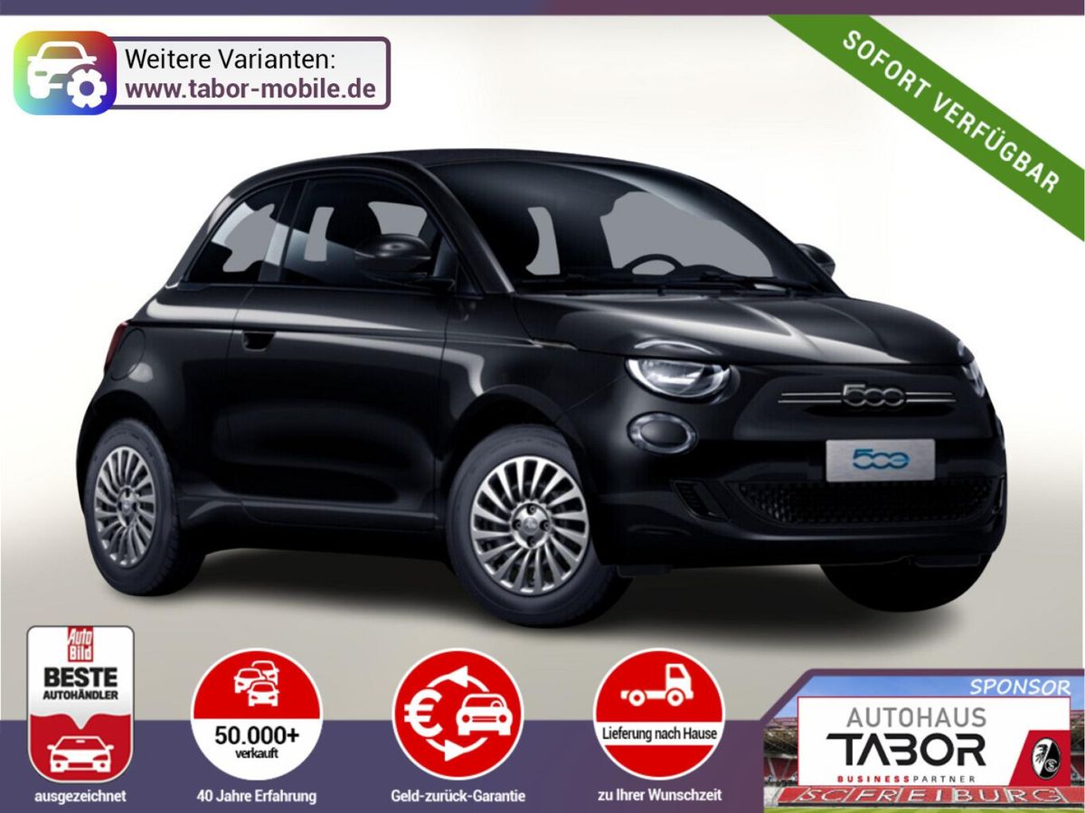 Fiat 500e 42kWh StyleP Nav PDC Kam CarPlay KeylessGo Leasing