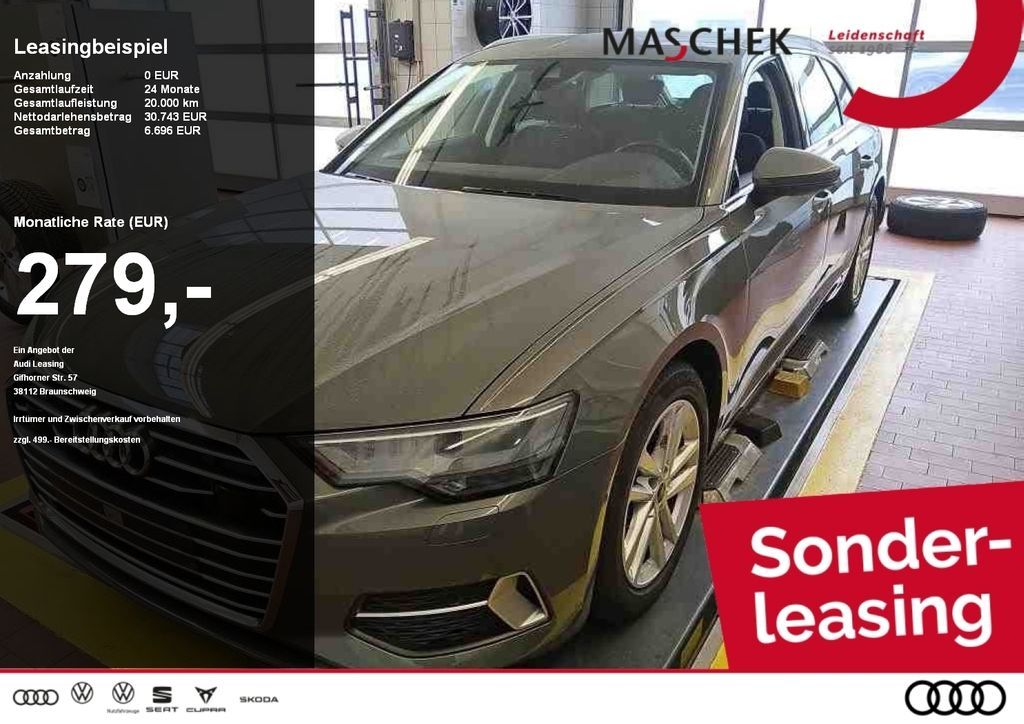 Audi A6 Avant *Sonderleasing* 40 TDI quat RearView Me Leasing