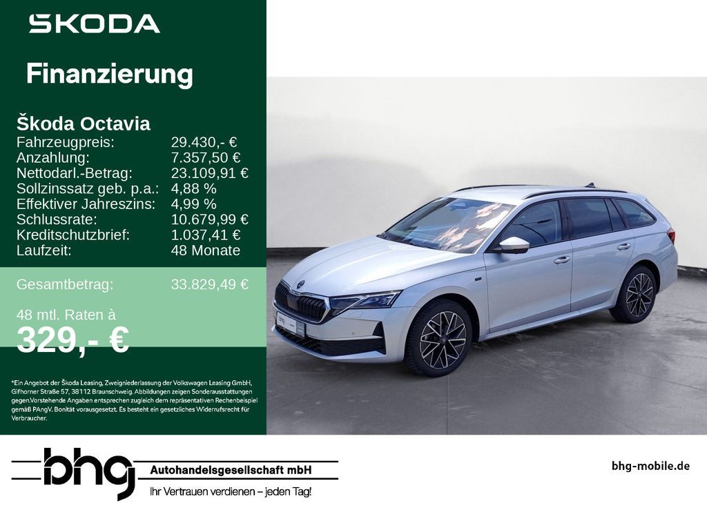 Skoda Octavia Combi Selection 2,0 TDI 7 *LED*NAVI*CANT Leasing