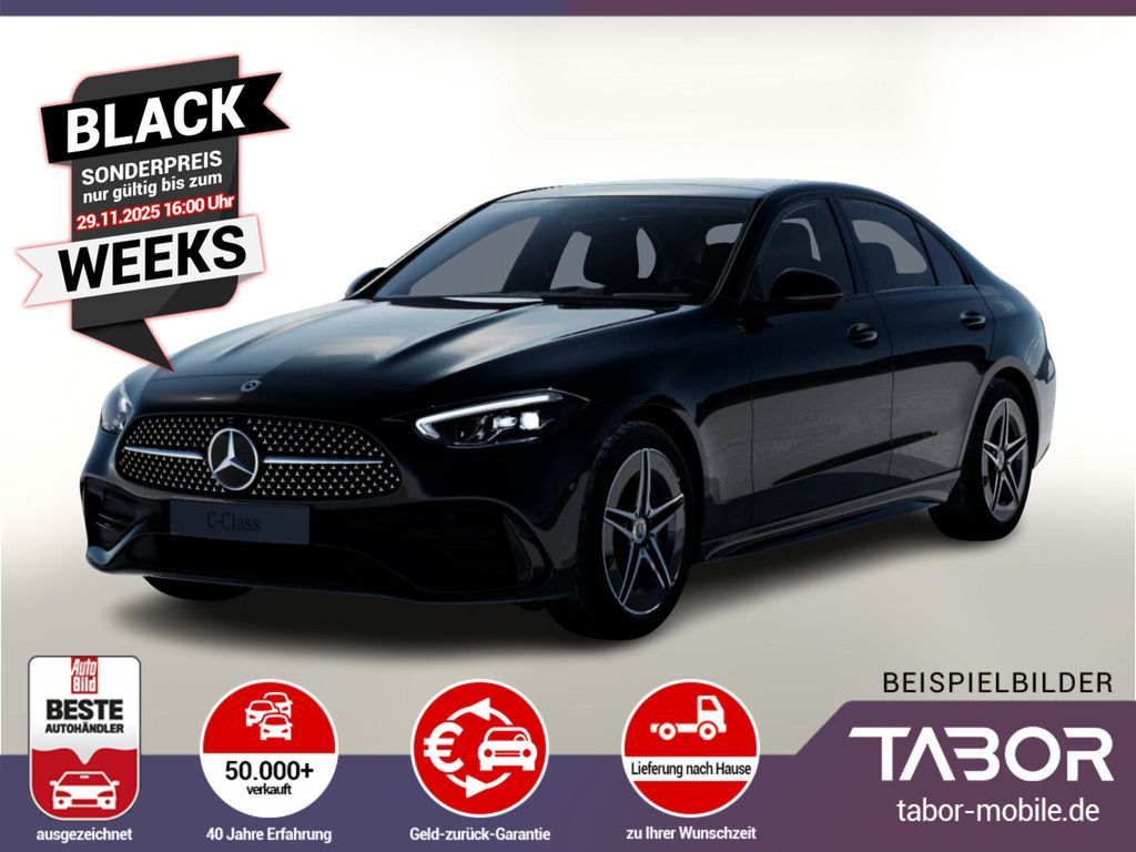 Mercedes-Benz C 200 Lim AMG Line Pano Night 360Kam UVP-30%* Leasing