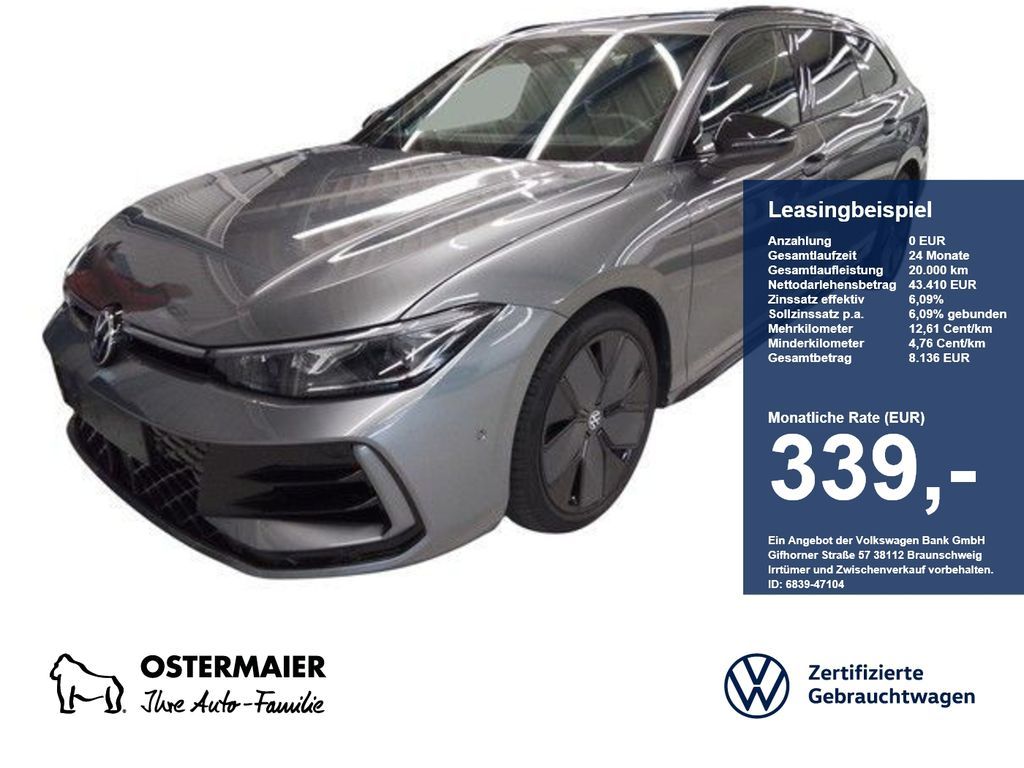 Volkswagen Passat Variant R-LINE BLACK STYLE 2.0TSI 265PS D Leasing