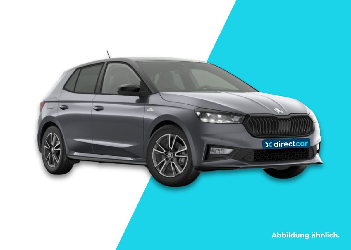 Skoda Skoda Fabia Monte Carlo Automatik – Rundum-Sorglos-Paket: KFZ-Versicherung & Reifen inklusive - deutschlandweite Abholung Leasing