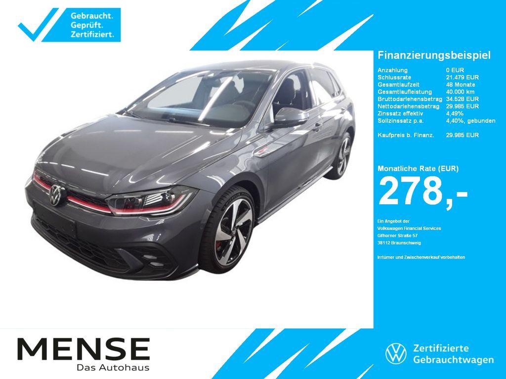 Volkswagen Polo 2.0 TSI GTI DSG IQ.Light|Matrix|Beats|LED|L Leasing