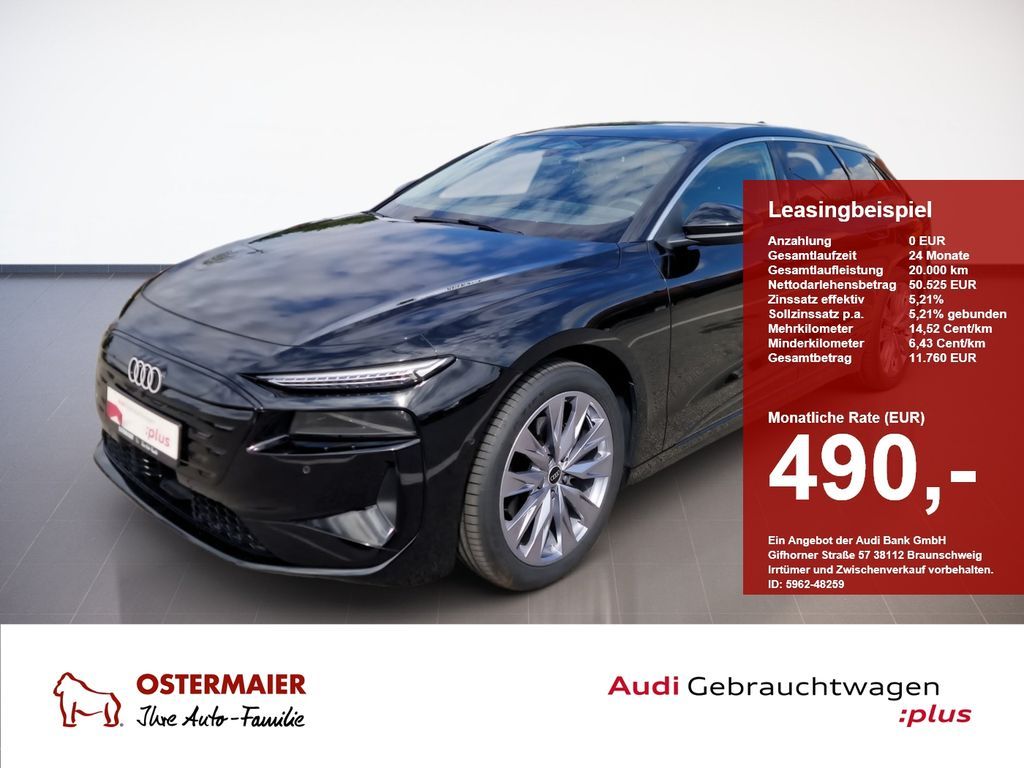 Audi A6 Avant e-tron 286PS AHK.WÄRMEPUMPE.KAMERAS.ACC Leasing