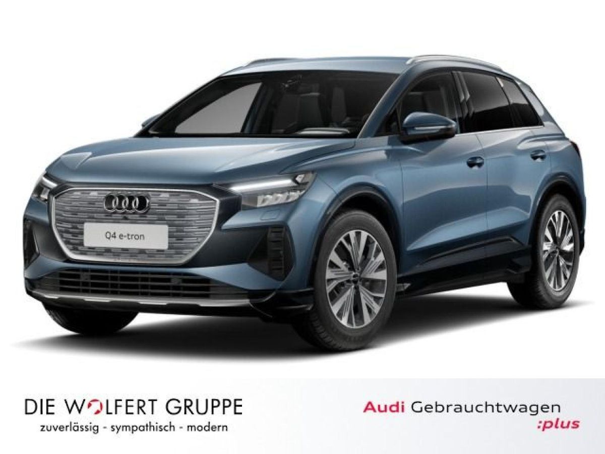 Audi Q4 e-tron 45 *0,25%*WINTERRÄDER*WÄRMEPUMPE*ACC*360°*AHK Leasing