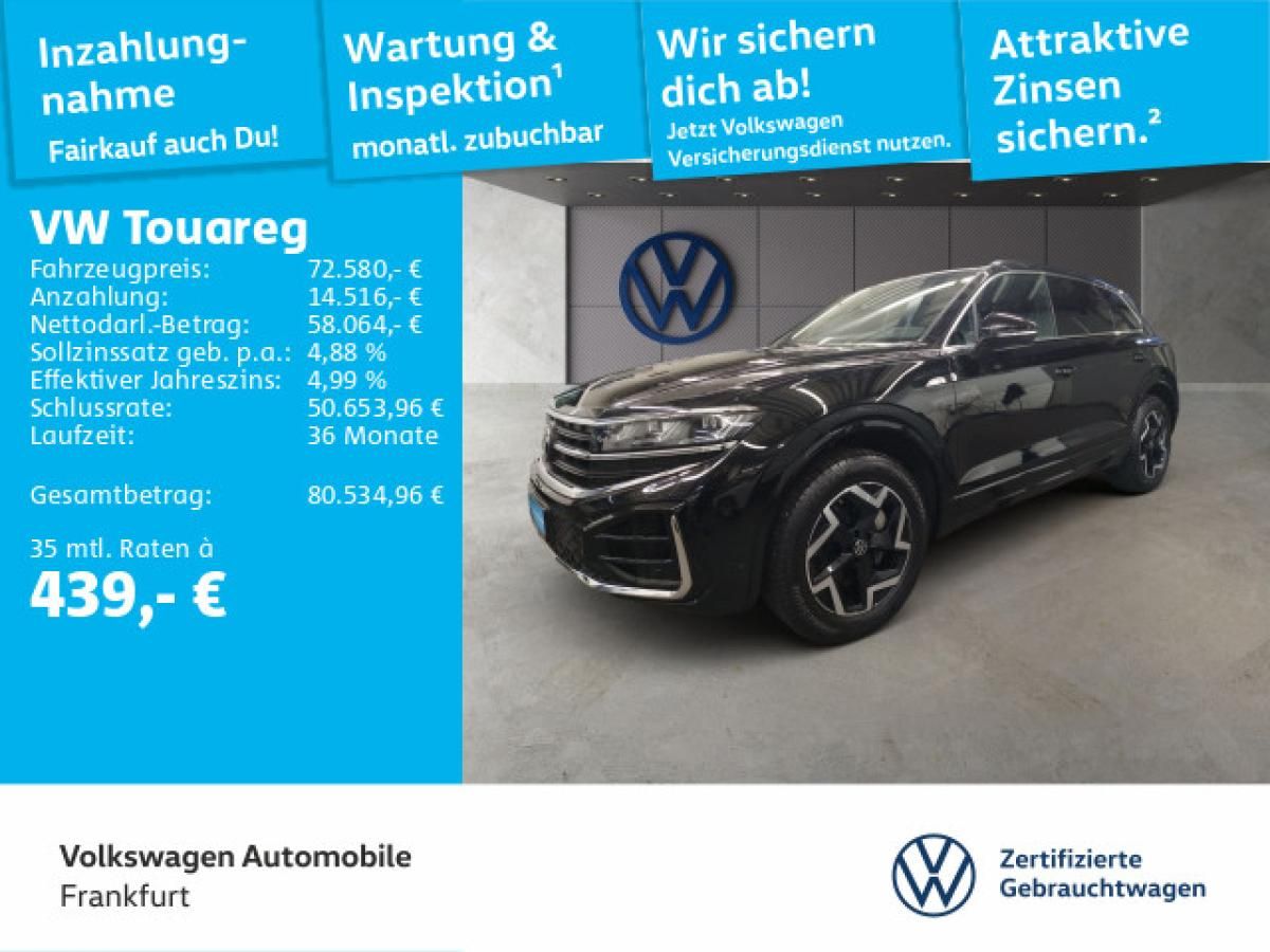 Volkswagen Touareg 3.0 V6 TSI 4M RLine Navi Leder Pano IQ Leasing