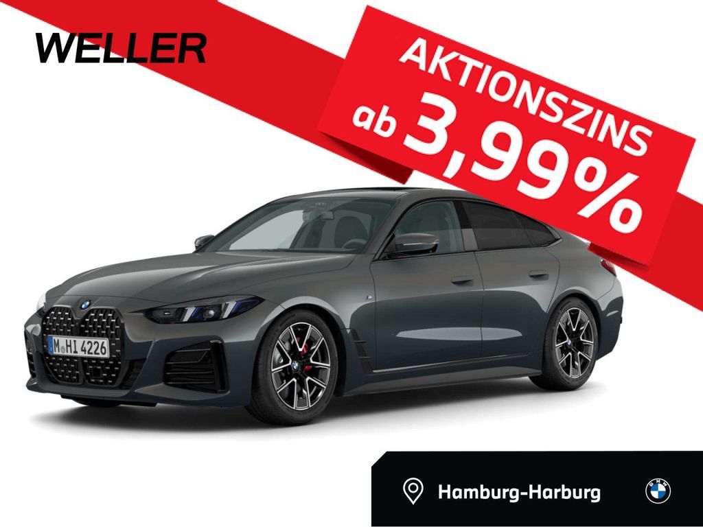 BMW 420dA GC M SPORT PRO LivePr,AdLED,St+G,GSD,360° Leasing
