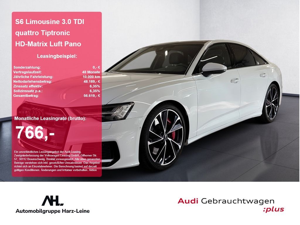 Audi S6 Limousine 3.0 TDI quattro Tiptronic HD-Matrix Leasing
