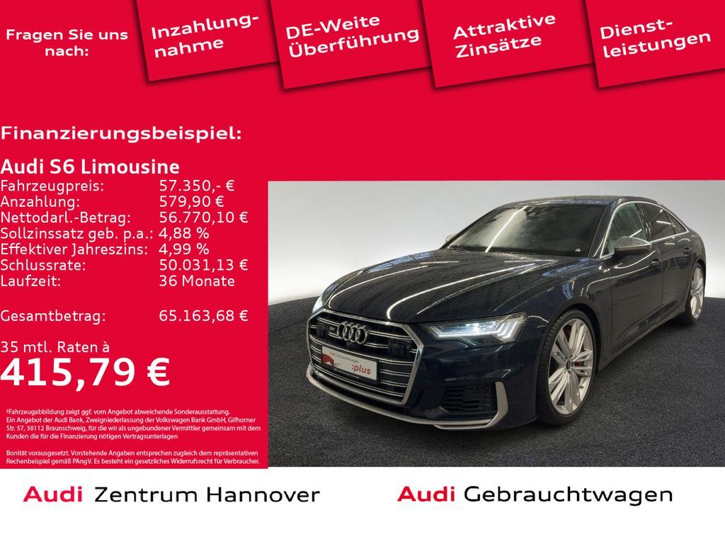 Audi S6 Limousine quattro 3.0 TDI Matrix Head-Up Stan Leasing