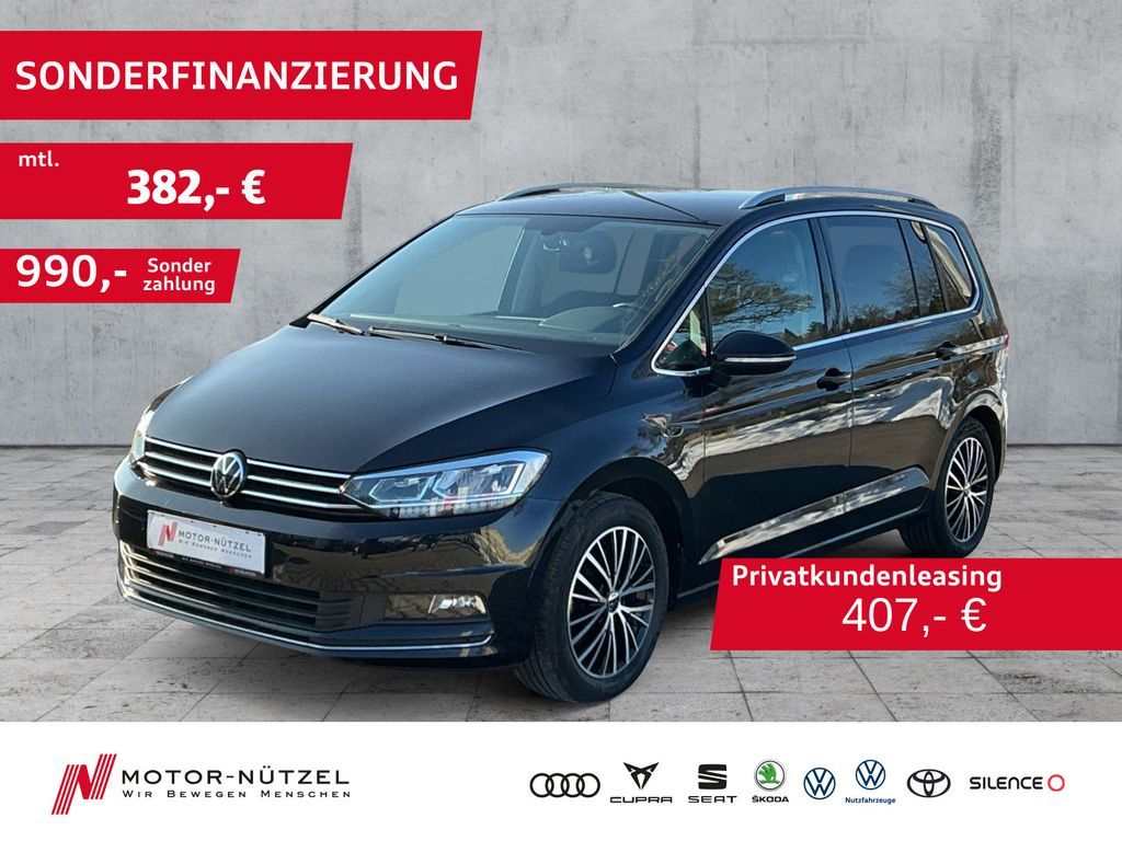 Volkswagen Touran 1.5TSI DSG HL LED+NAV+APP+ACC+AHK+SHZ+RFK Leasing