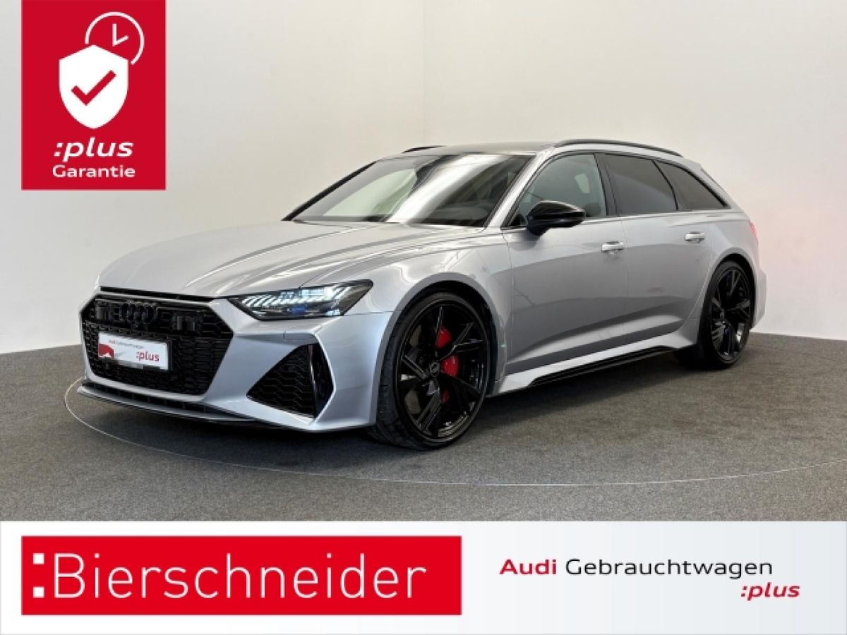 Audi RS6 Avant 280 KM H LASER 22 PANO HEAD-UP B&O NAVI S-SITZE ACC NACHTSICHT DAB 5-J-GARANTIE Leasing