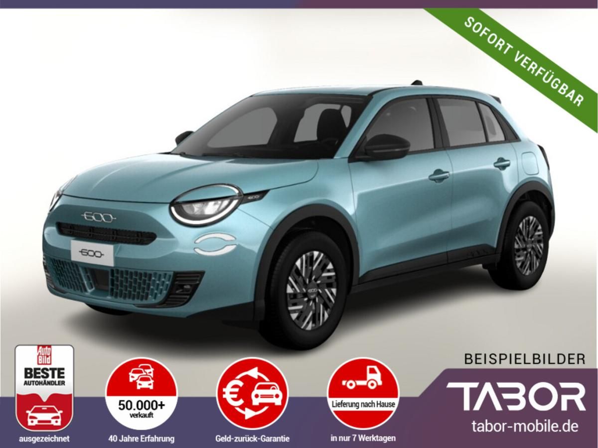 Fiat 600 Hybrid LED Nav ACC Kam Keyl Klimaauto 2xPDC Leasing