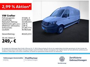 Volkswagen Crafter 35 HD LR *Einparkhilfe*Navi*APP*vorb.AHK