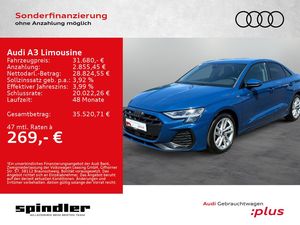 Audi A3 Limousine S-Line 35TDI S-tronic/ CarPlay, RFK