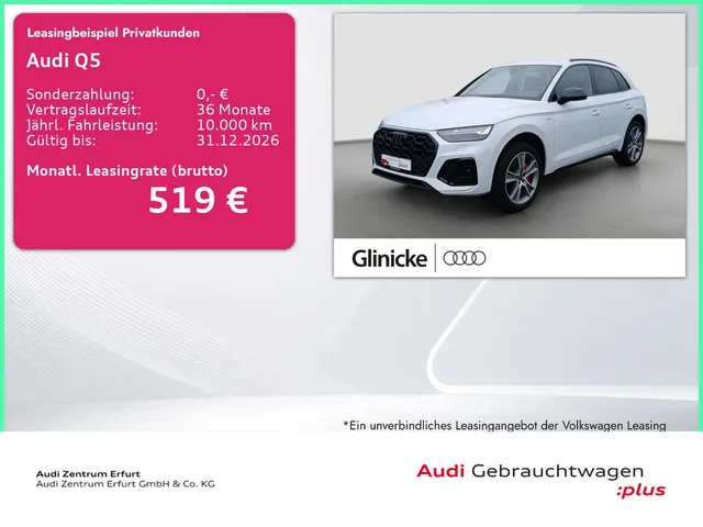 Audi Q5 55 TFSI e quattro S-tronic S line business Ma