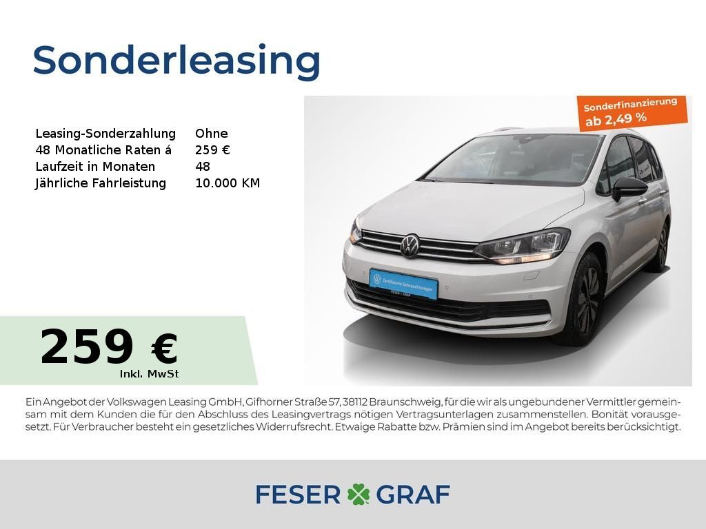 Volkswagen Touran 1.5 TSI Goal 7Si ACC Navi RüKa Sitzh. 16