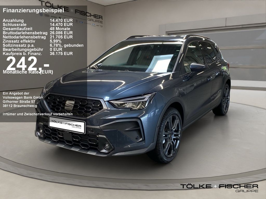 Seat Arona 1.5 TSI FR ACC AUT Kam. Navi Sportp. LED Leasing