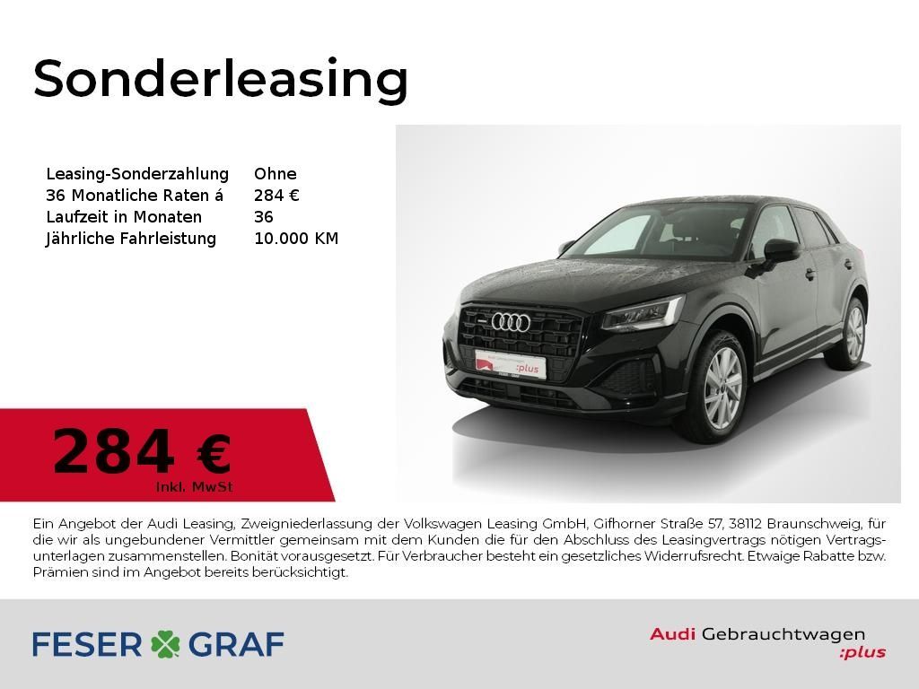 Audi Q2 40 TFSI q. LED/Navi/Leder/R-Kamera/17 Zoll Leasing