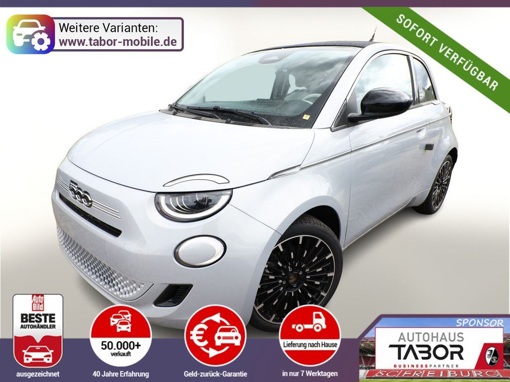 Fiat 500 Cabrio La Prima Nav Keyl SHZ 17Z Kam LED Car Leasing
