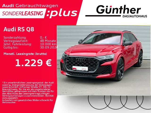 Audi RS Q8 +WINTERRÄDER+RS SPORTABGAS+AHK+NACHTSICHTA Leasing