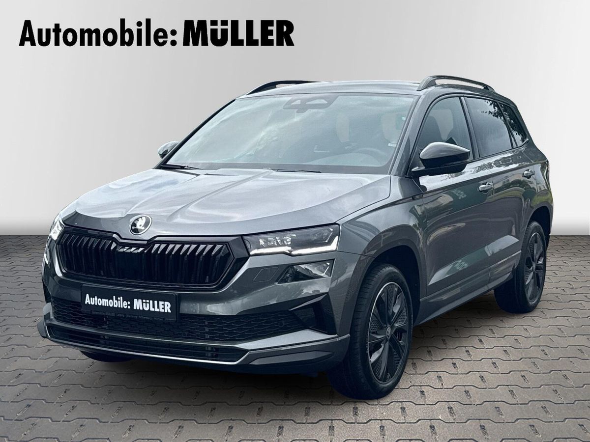 Skoda Karoq Sportline 2,0 TDI DSG nur 10x verfügbar – mit AHK, Paket Komfort, Fahrerassistenz, Parken Leasing