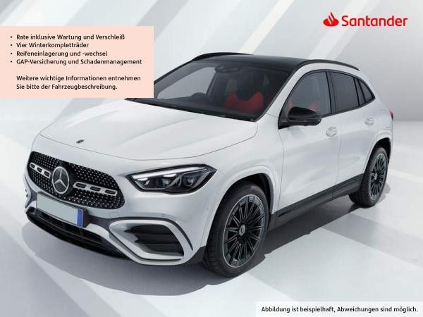 Mercedes-Benz GLA 200 inkl. Wartung/Verschleiß + GAP Service + Reifenservice + Schadenmanagement Leasing