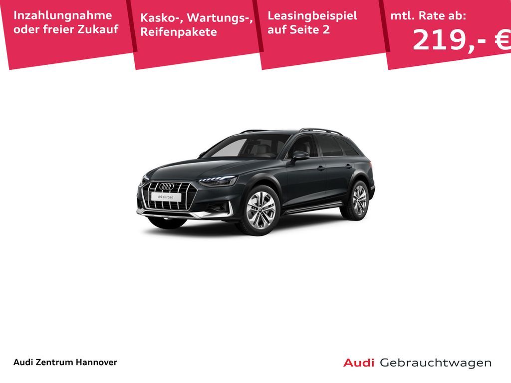 Audi A4 allroad quattro 40 TDI Kamera Navi virtual LE Leasing