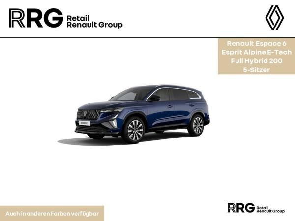 Renault Espace 6 Esprit Alpine E-Tech Full Hybrid 200 5- Leasing