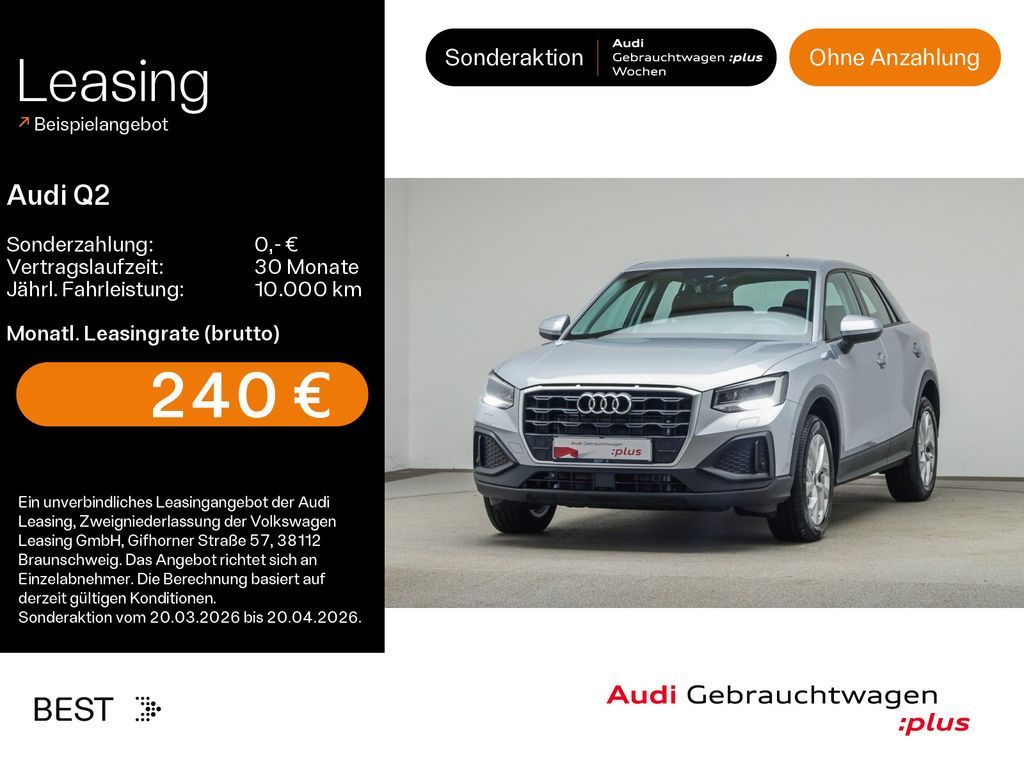 Audi Q2 35 TDI*NAVI-PLUS*LED*KAMERA*SHZ*PDC Leasing