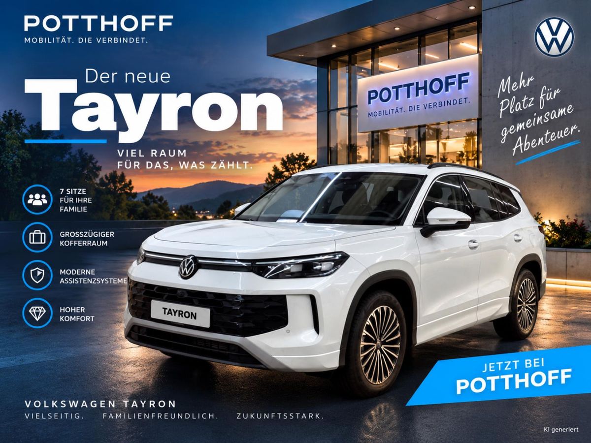 Volkswagen Tayron 1.5 eTSI DSG LIFE NAVI KLIMA SHZG 7-SITZER Leasing