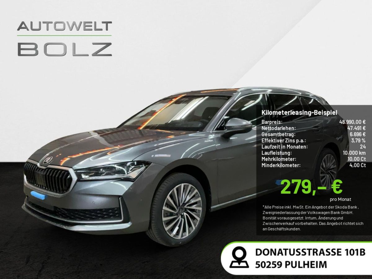 Skoda Superb Combi L&K 2.0 TDI 4x4 HUD MATRIX-LED 360° Leasing