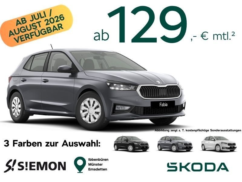 Skoda Fabia Selection 1.0l TSI 70kW Privatkunden Leasing