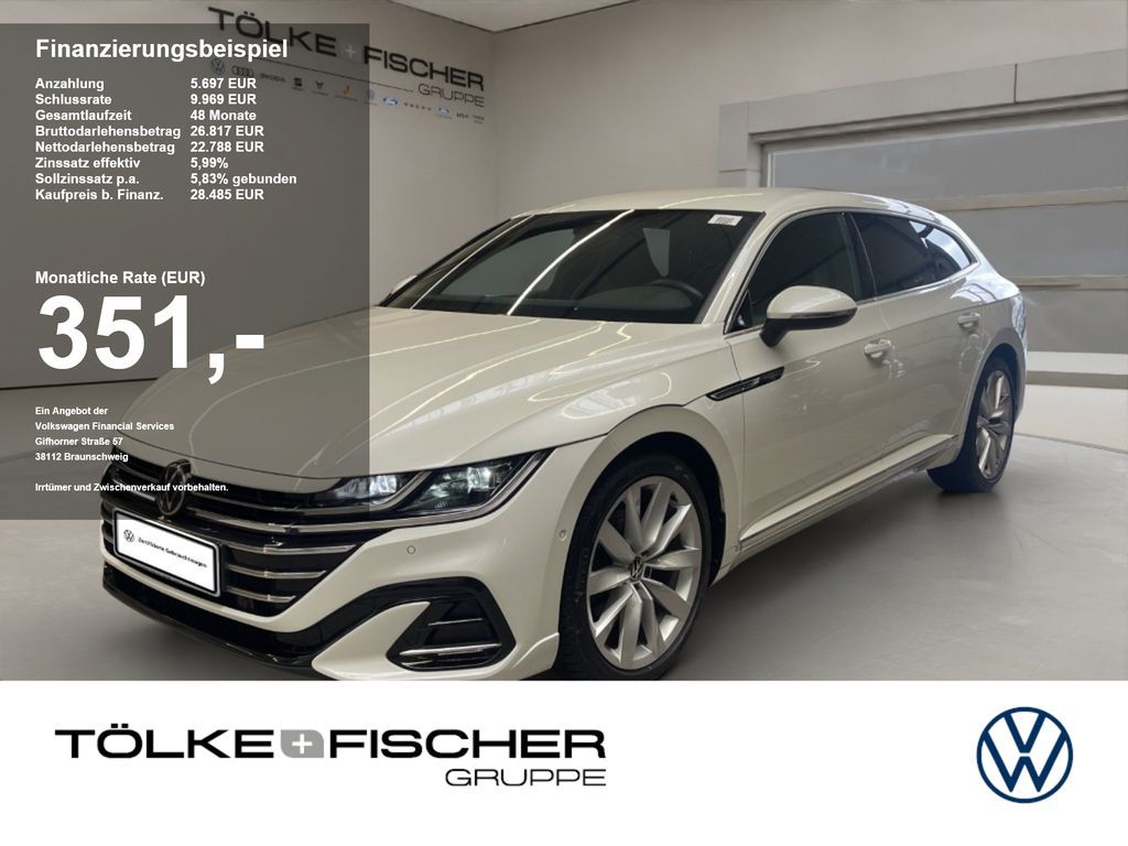 Volkswagen Arteon Shooting Brake 2.0 TDI 4Motion R-Line ACC Leasing