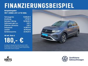 Volkswagen T-CROSS LIFE 1.0 TSI GOAL LED+NAVI+ACC+APP-CON.