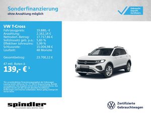 Volkswagen T-Cross Goal 1.0 TSI / Navi, CarPlay, LED, ACC