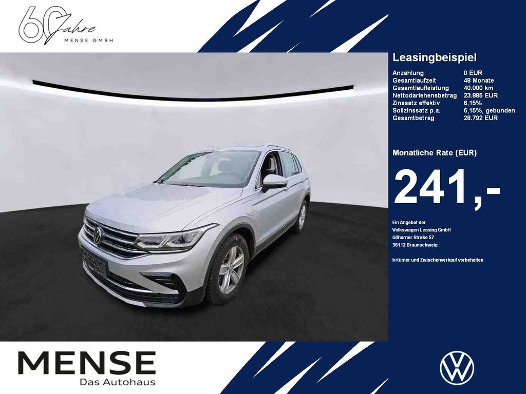 Volkswagen Tiguan 1.4 eHybrid DSG Elegance IQ.Light|Matrix Leasing