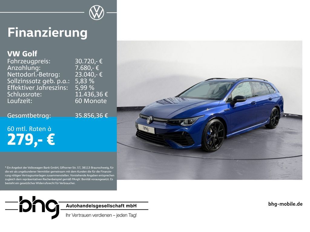 Volkswagen Golf R Variant 2.0 TSI *AHK*PANO*HARMANN-KARDON* Leasing