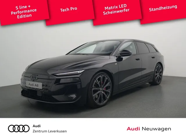 Audi A6 e-tron Avant performance PANO STANDHZ AHK HUD