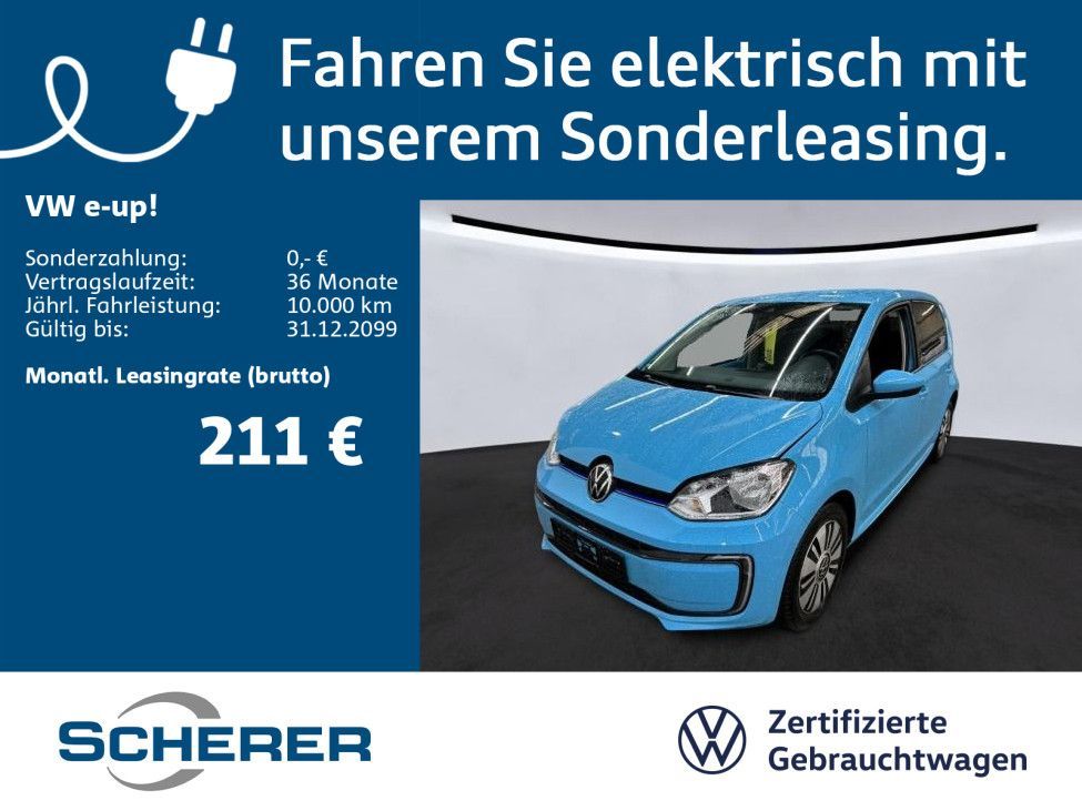 Volkswagen e-up! United CCS SHZ LICHT-/REGENSENSOR Leasing