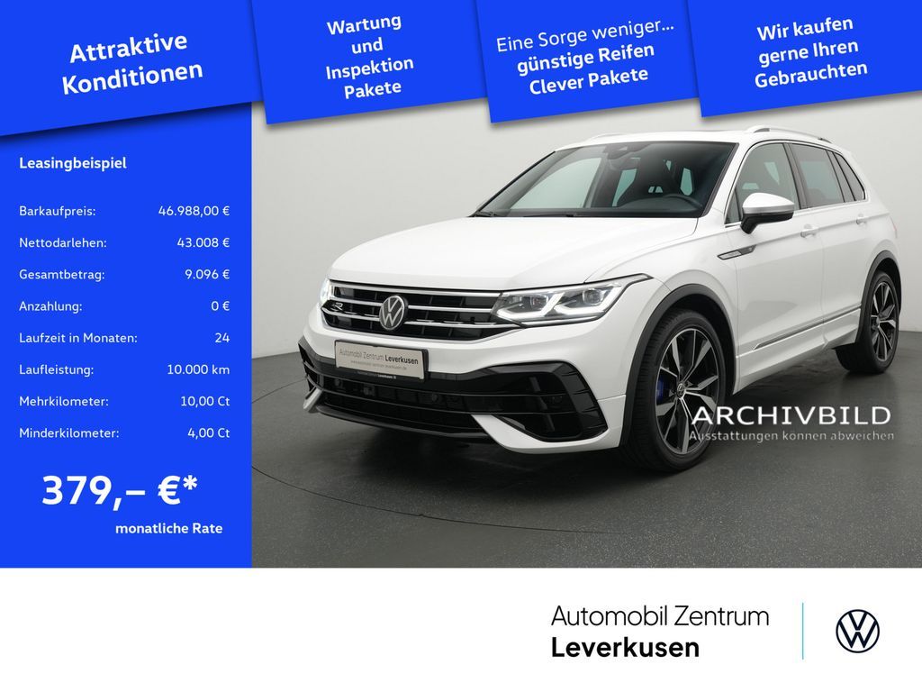 Volkswagen Tiguan R PANO MATRIX LEDER NAVI VIRT ACC DCC KAM Leasing