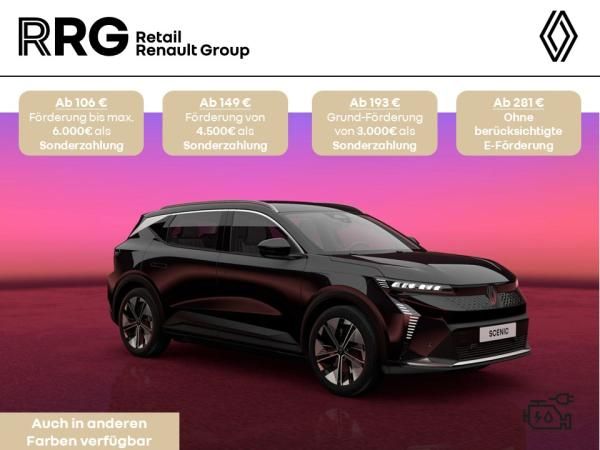 Renault Scenic 100% elektrisch ❗❗ TECHNO 170 Comfort Range❗❗ inkl. Ganzjahresreifen Leasing